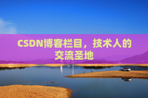 CSDN博客栏目，技术人的交流圣地